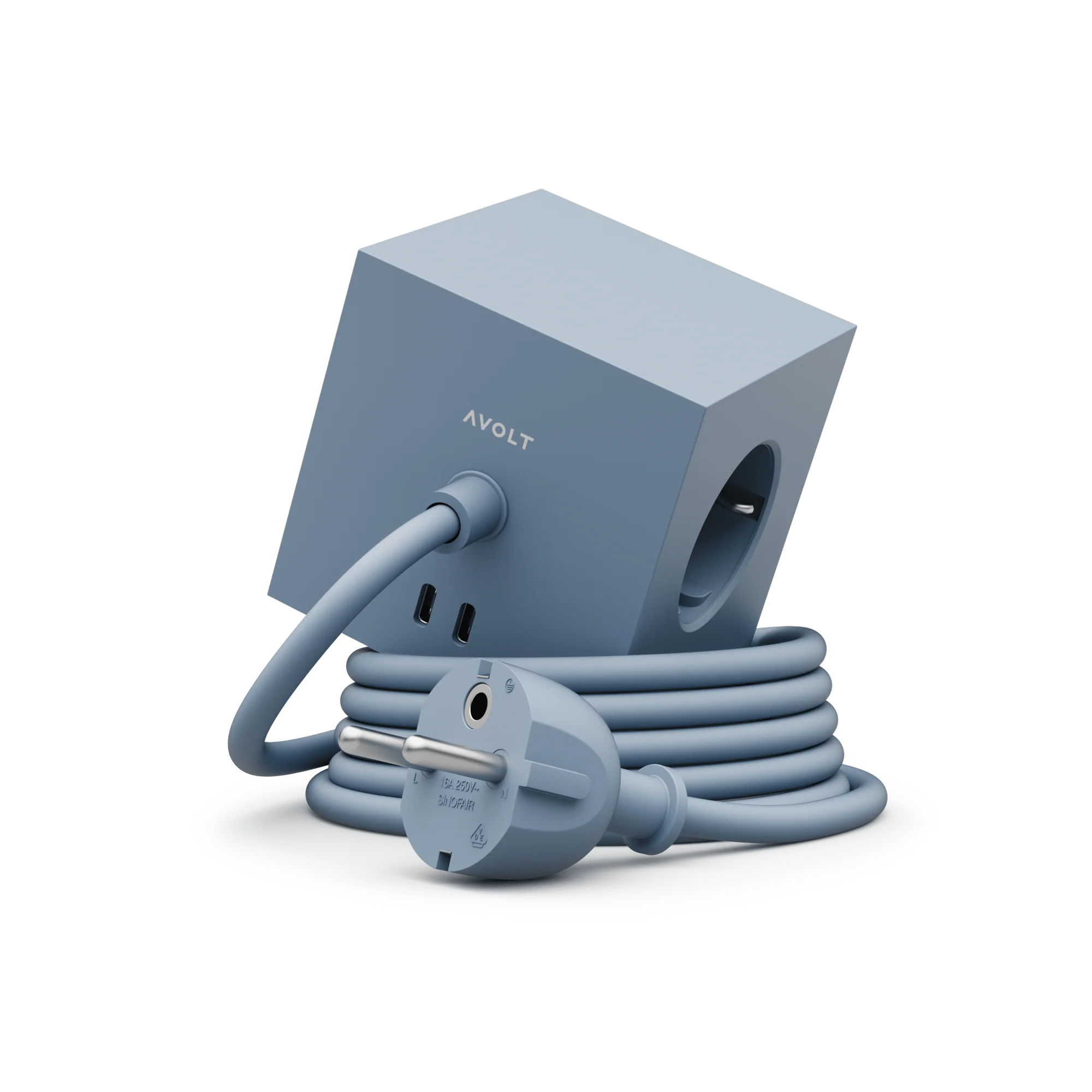 Avolt Square 1 USB-C - Shark Blue