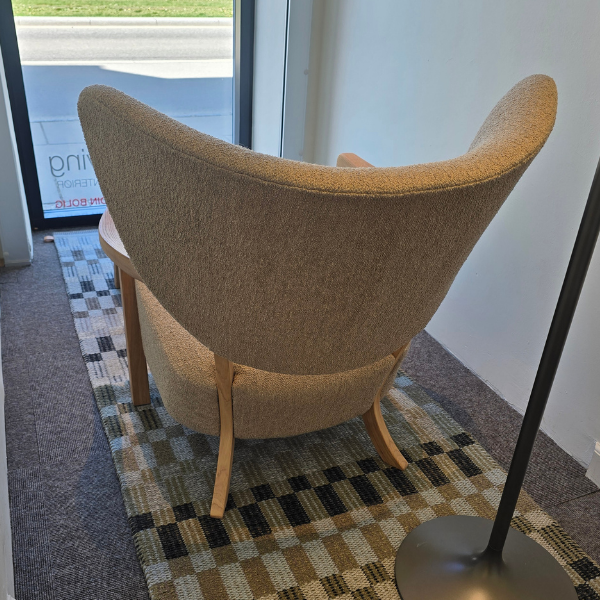 Wulff ATD2 loungestol inkl. skammel | &Tradition