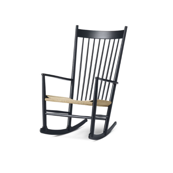 Wegner J16 Gyngestol | Eg sortlakeret