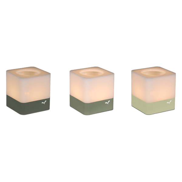 CUUB Set of 3 | Stearinlyskrukke