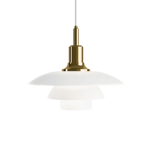 PH 3½-3 Pendel - Messing Metalliseret
