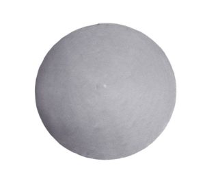 circle tæppe - light grey - 200 cm - schiang living