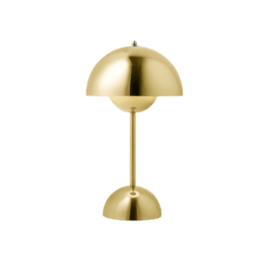 Flowerpot VP9 i brass plated - guld