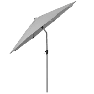 Cane-line Sunshade parasol m/tilt i farven light grey