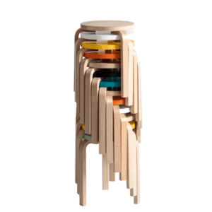 Artek stabelstol i flere farver fra Vitra