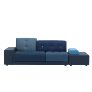 Vitra Polder sofa i farven The Antarctic Blues