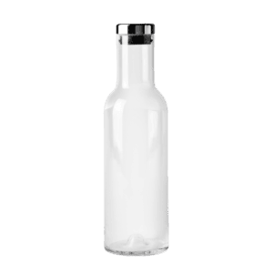 Audo Bottle carafe clear steel
