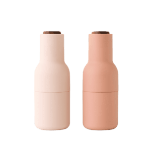 Audo Bottle grinder H20,5 cm i nudes og valnød