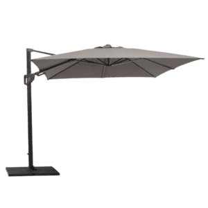 Cane-line Hyde Luxe tilt parasol 3x3 m i taupe