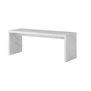 Plinth-Bridge-White-Marble-Carrara-audo-schiang-living