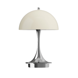 Panthella-V3-160-Portable-Chrome-Opal-Beige-louis-poulsen-schiang-living