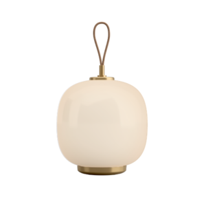 VL-45-Radiohus-Portable-Lampe-Brass_Glossy-White-Opal-Glass-Louis-poulsen-schiang-living