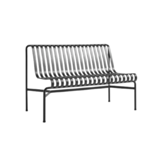 Hay Palissade Dining Bench w/o armrest - Anthracite