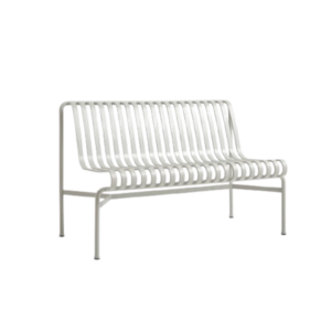 Hay Palissade Dining Bench w/o armrest - Sky Grey