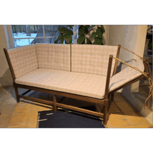 BM1789 Tremmesofa | Chestnut brown stel | Uld